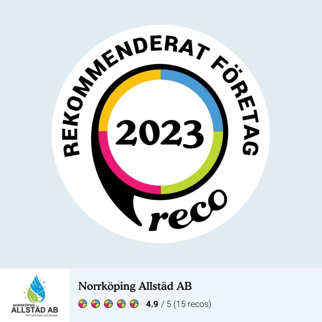 Norrköping Allstäd Bästa städfirman i Norrköping Reco 2023